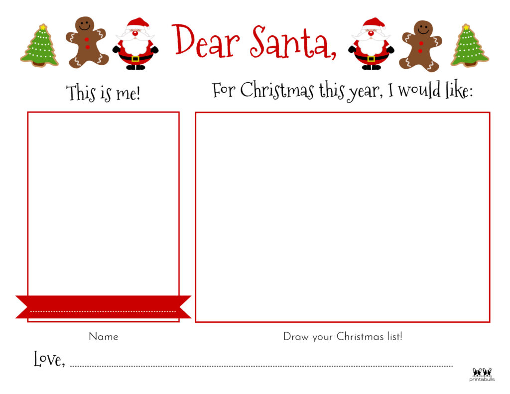 Printable Dear Santa Letter Template-Page 20