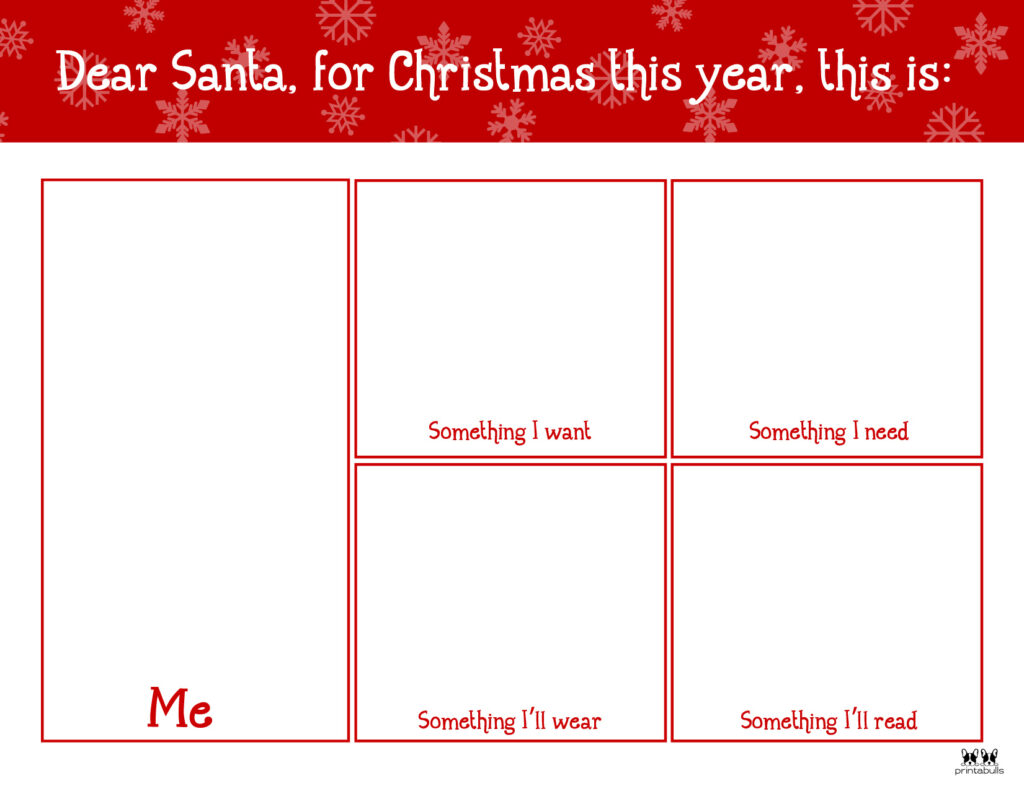 Printable Dear Santa Letter Template-Page 9