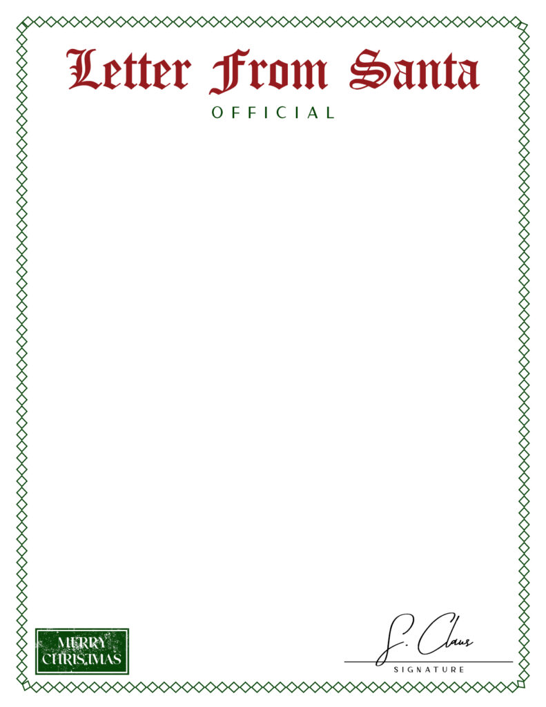 Printable Santa Letterhead-Page 11