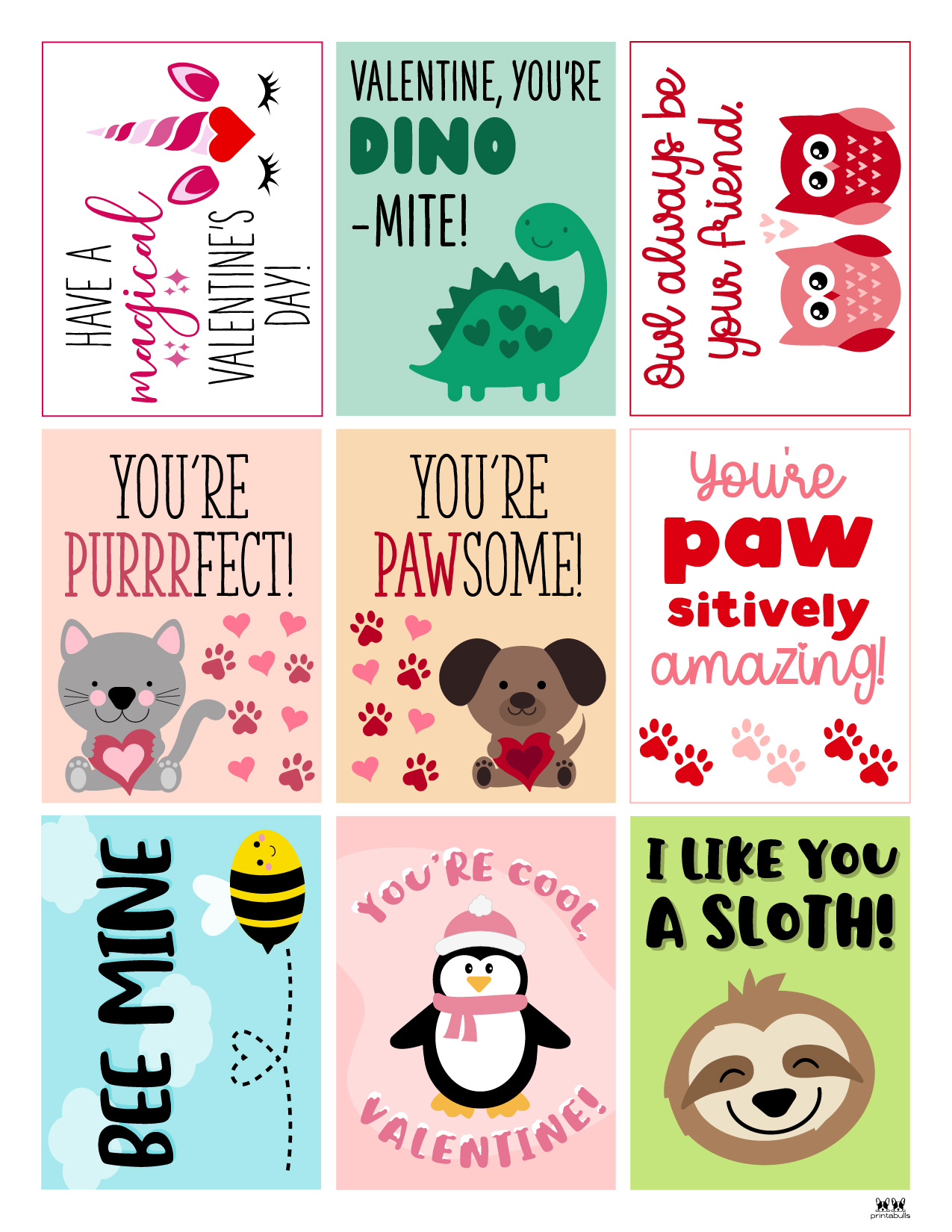 Free Printable Valentine S Day Thank You Cards