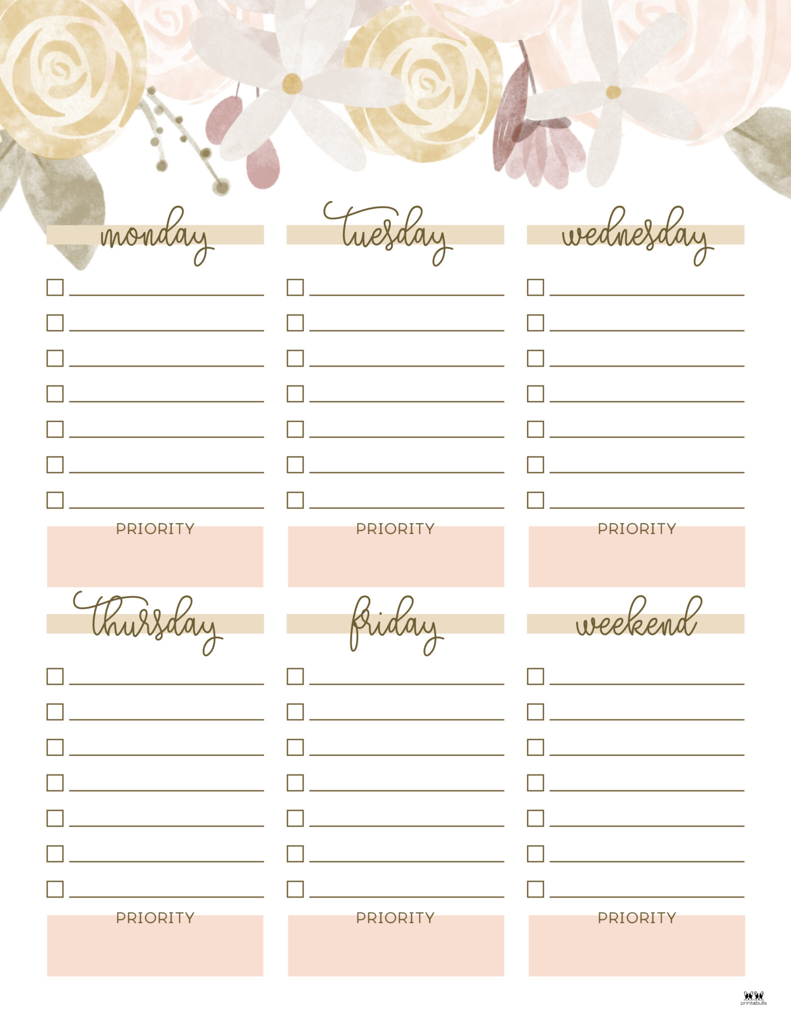 Free Printable To Do Lists Printable To Do Lists Vrogue