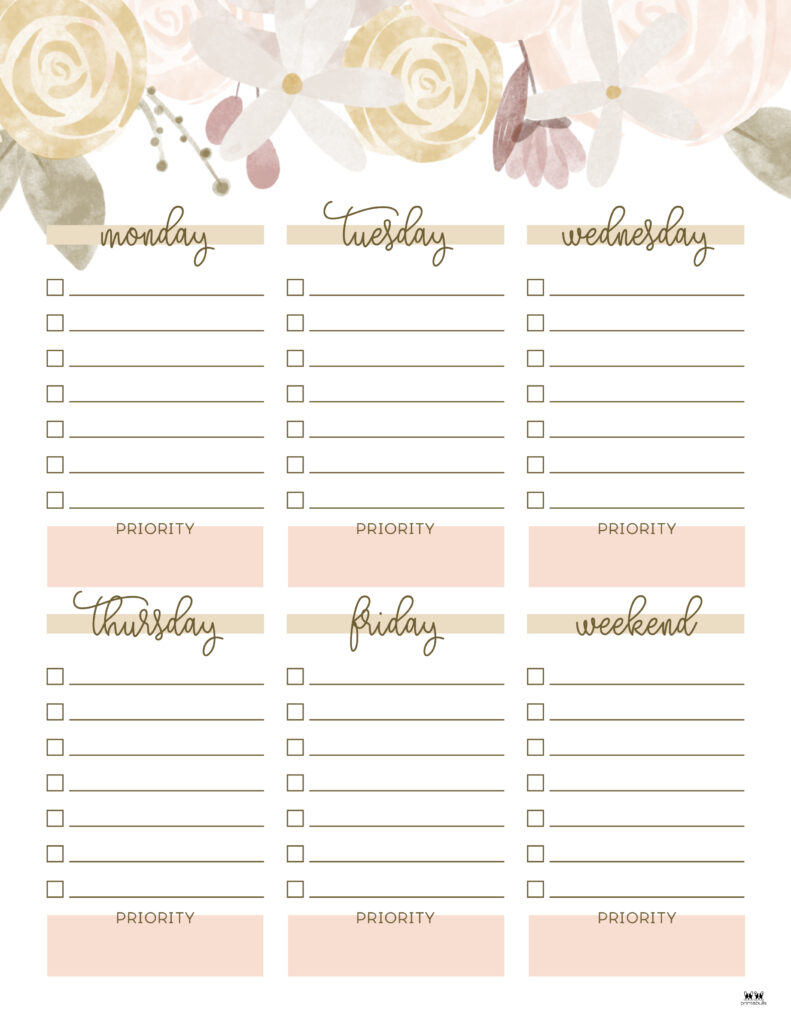 Printable Weekly To Do List-Page 15.1