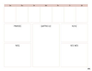 Weekly To Do List Printables - 15 Free Lists | Printabulls