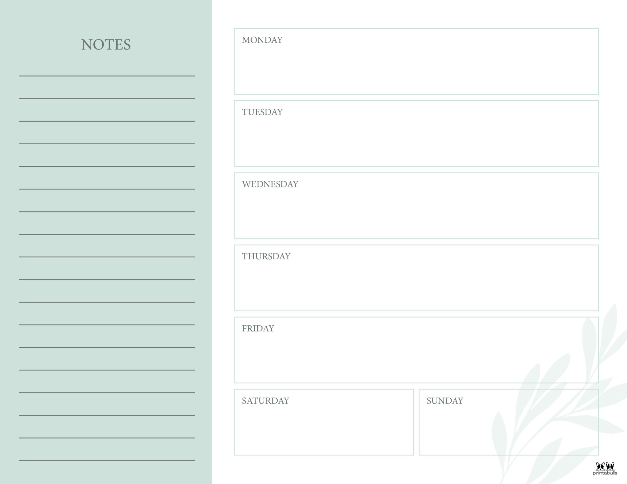 Weekly To Do List Printables - 15 Free Lists | Printabulls