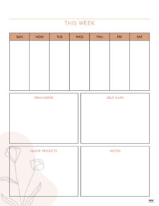 Weekly To Do List Printables - 15 Free Lists - PrintaBulk