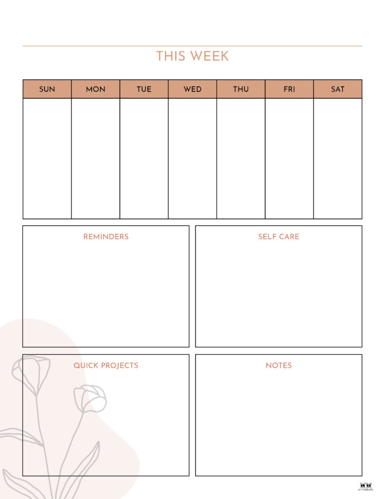 Printable Weekly To Do List-Page 8
