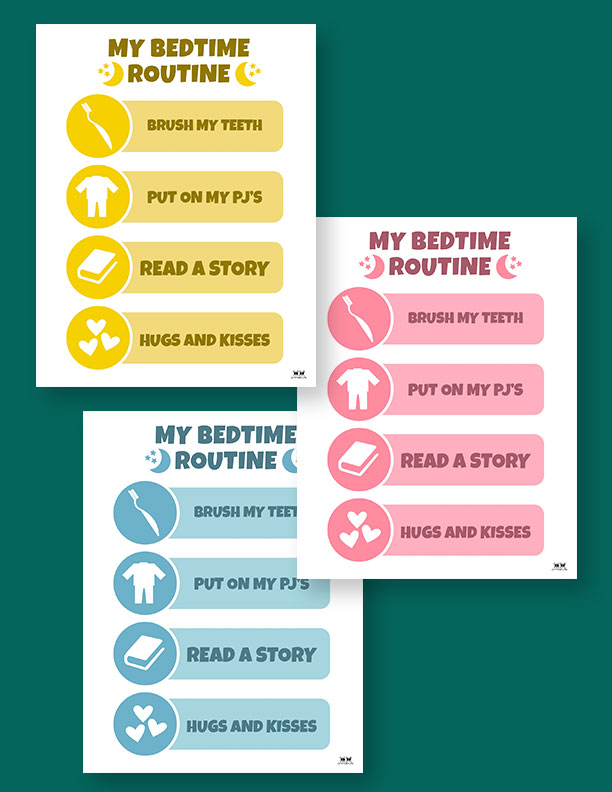 Printable-Bedtime-Routine-Charts-11