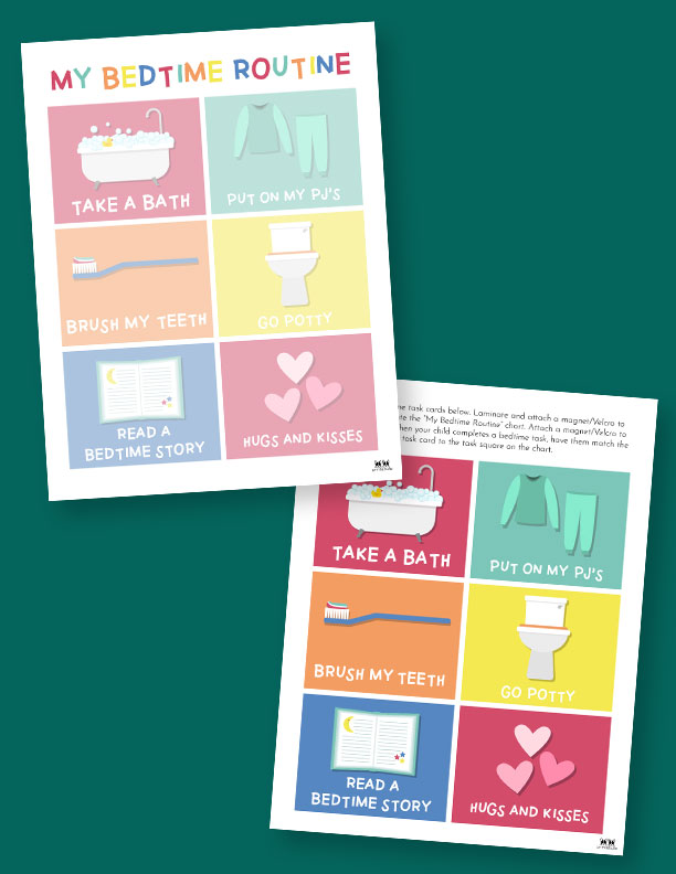 Printable-Bedtime-Routine-Charts-2