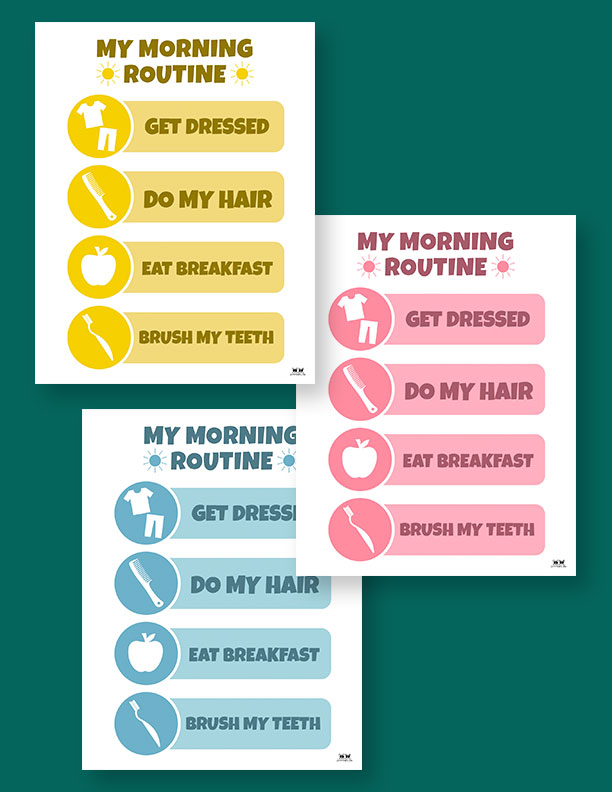Printable Morning Routine Chart-Page 11