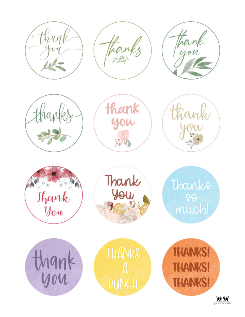 Printable Thank You Tags-Page 14