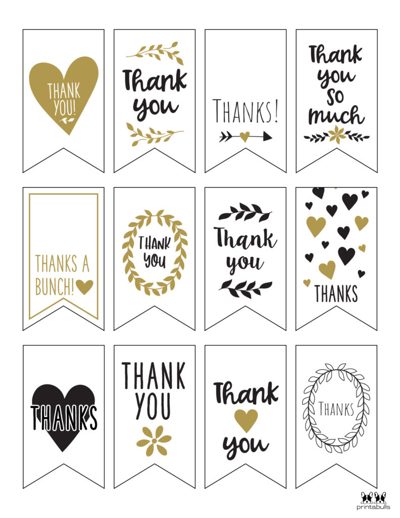 Printable Thank You Tags-Page 17