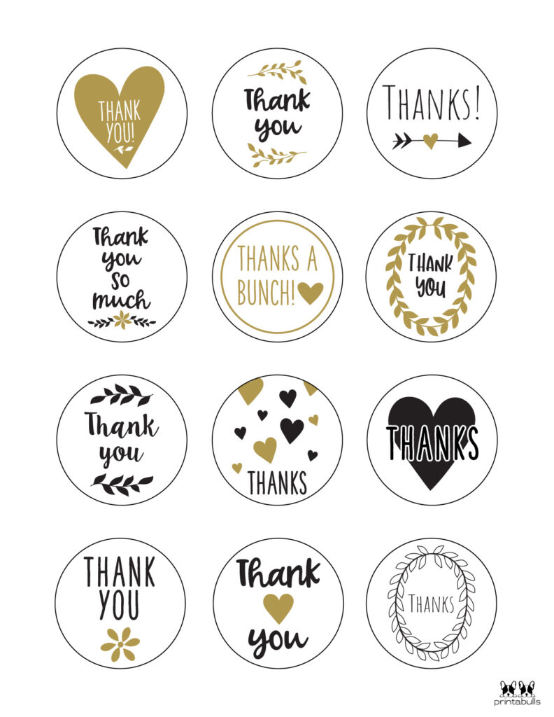 Printable Thank You Tags-Page 19