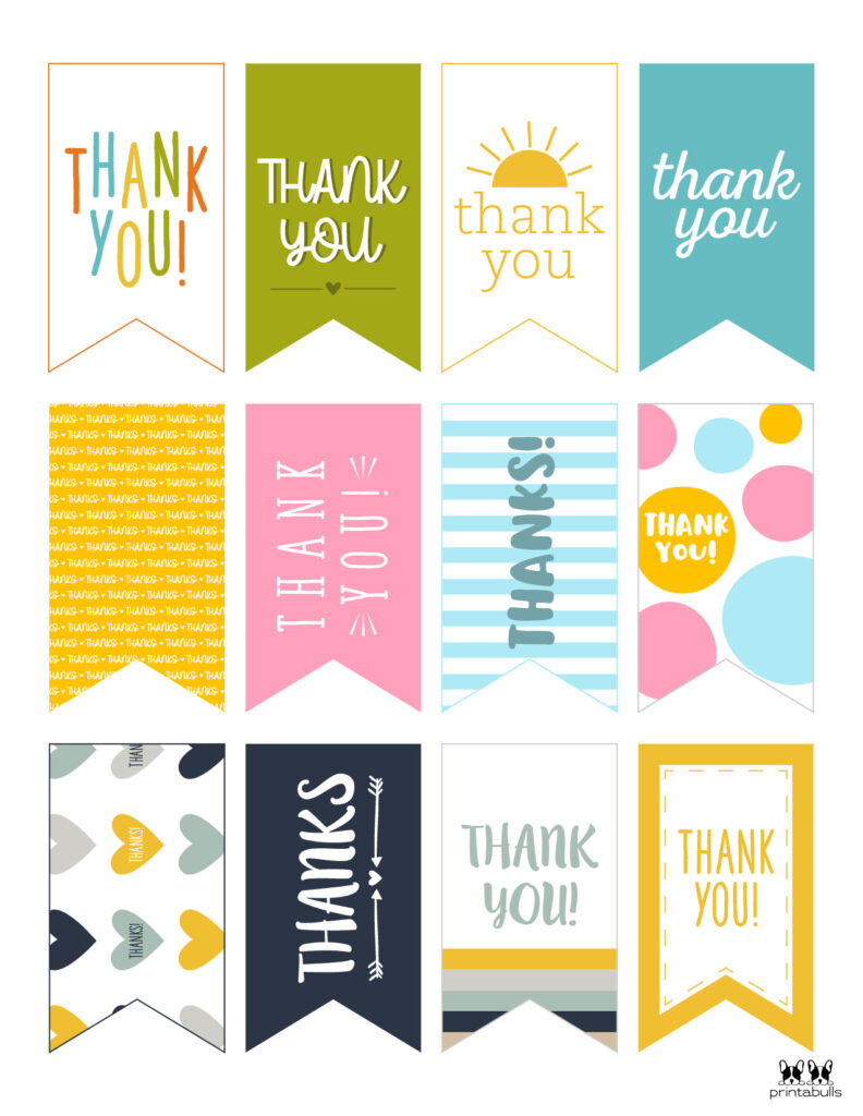 Printable Thank You Tags-Page 22