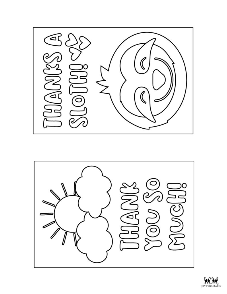 Printable Colorable Thank You Cards-Page 7