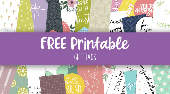 Free printable and customizable gift tag templates  Canva