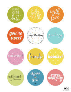 Free Printable Gift Tags - 500+ Tags | Printabulls