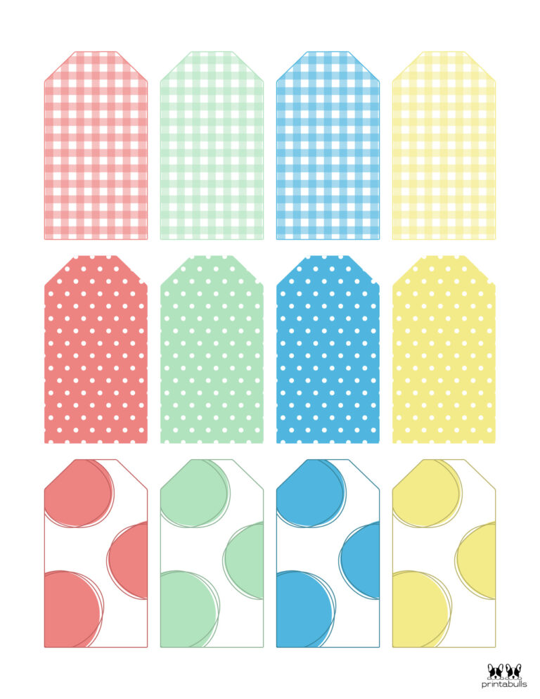 Free Printable Gift Tags - 500+ Tags | Printabulls