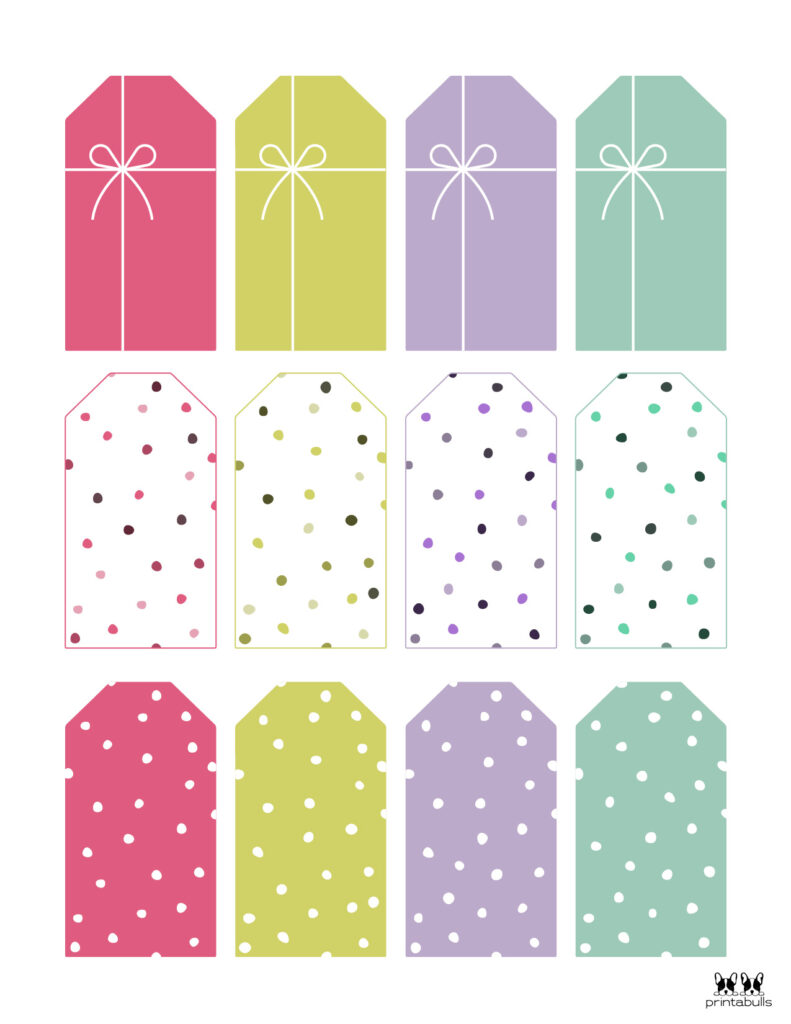 Downloadable Editable Free Printable Gift Tags Templates Printable