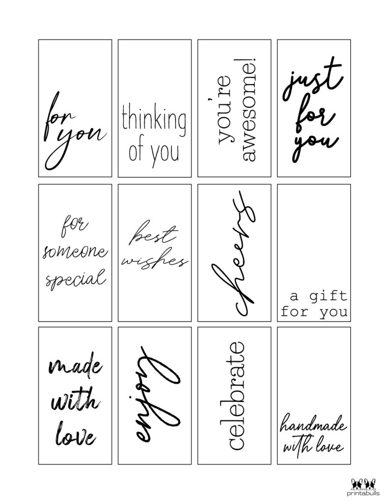 Printable Gift Tags-Page 33