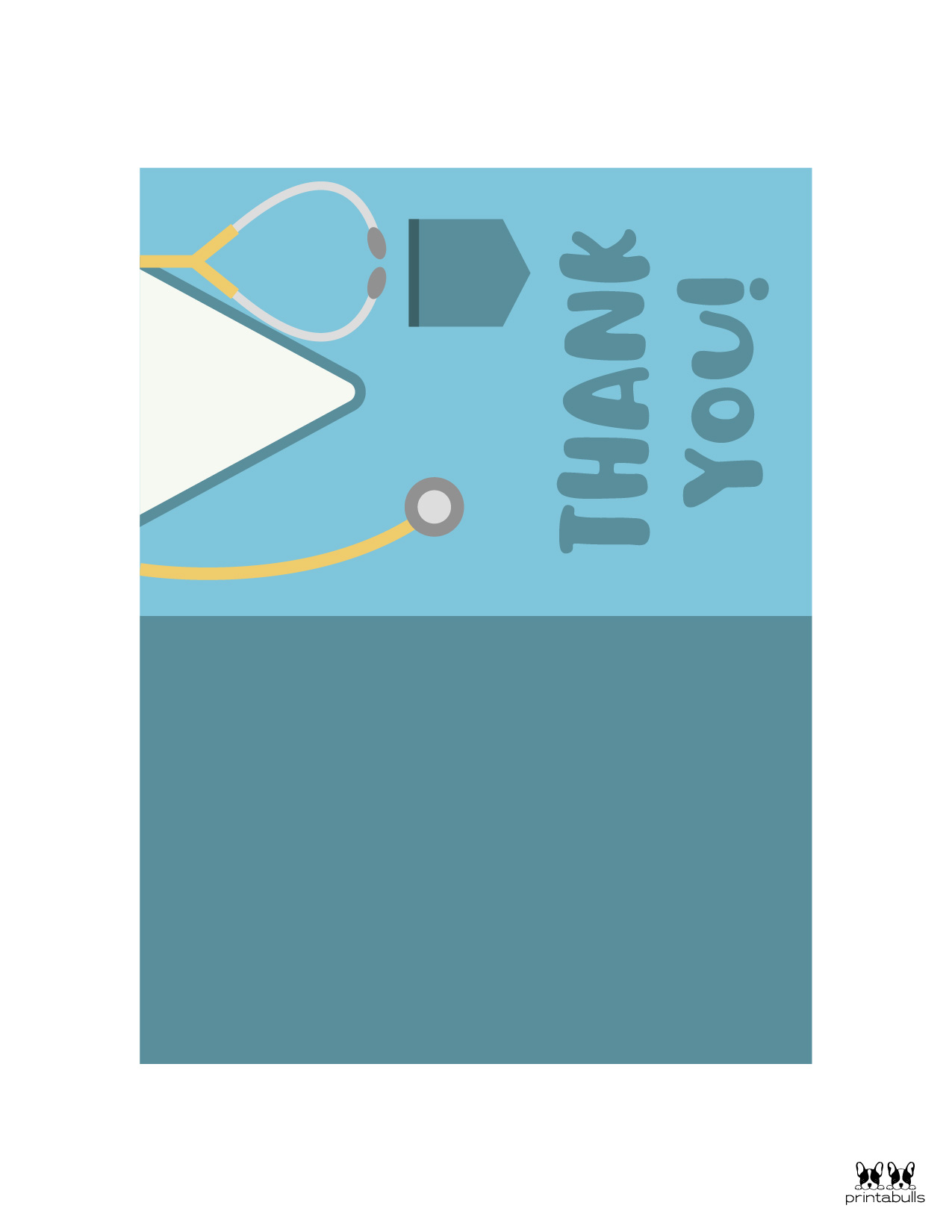 150+ Printable Thank You Cards - FREE | Printabulls