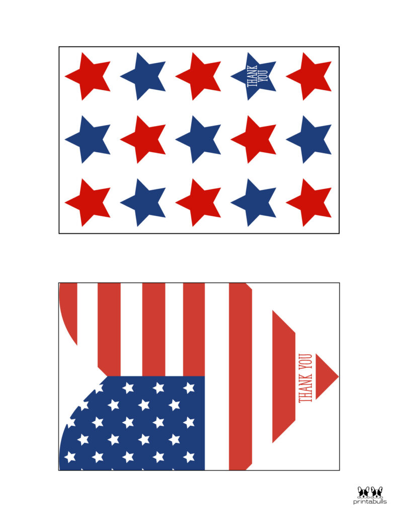 Printable Military Thank You Cards-Page 2