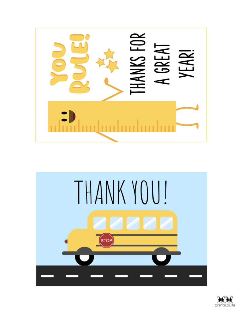 Printable Teacher_Student Thank You Cards-Page 5