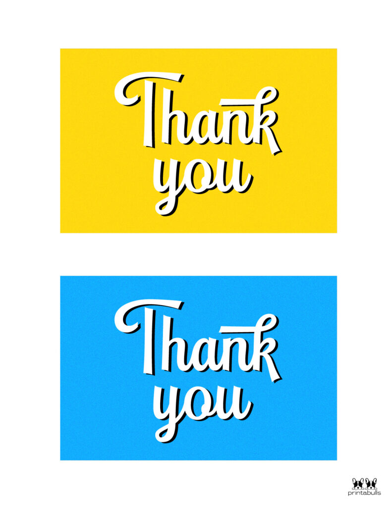 Printable Thank You Cards-Page 24