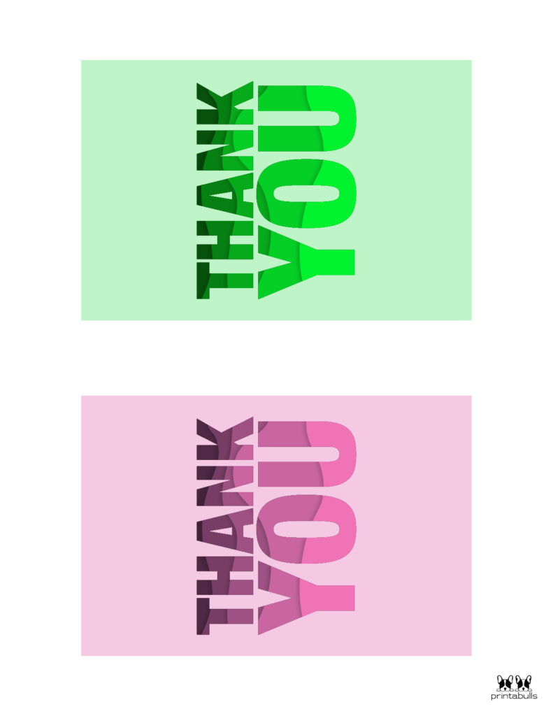 Printable Thank You Cards-Page 26