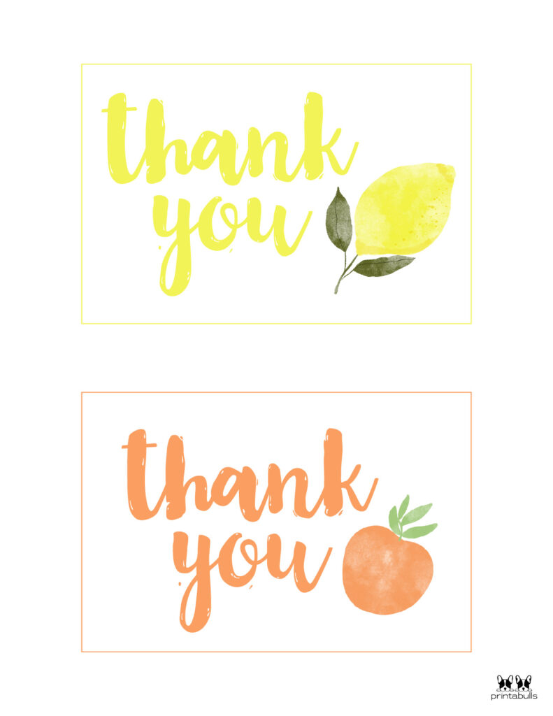 Printable Thank You Cards-Page 29