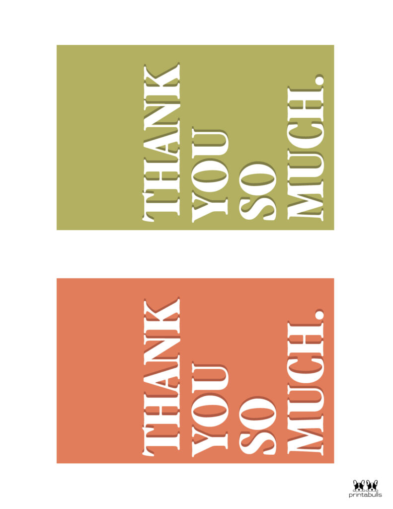 Printable Thank You Cards-Page 32