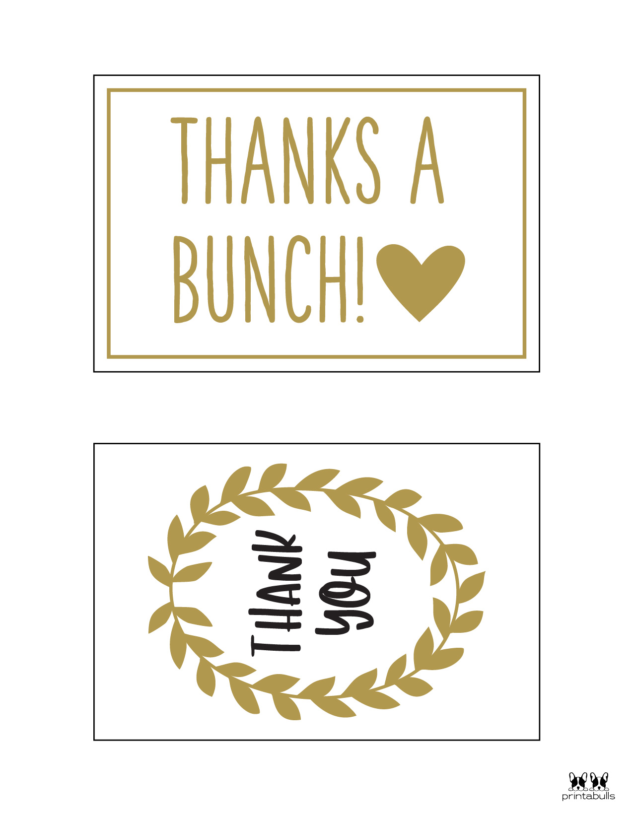 Thank You Card Printable Pdf