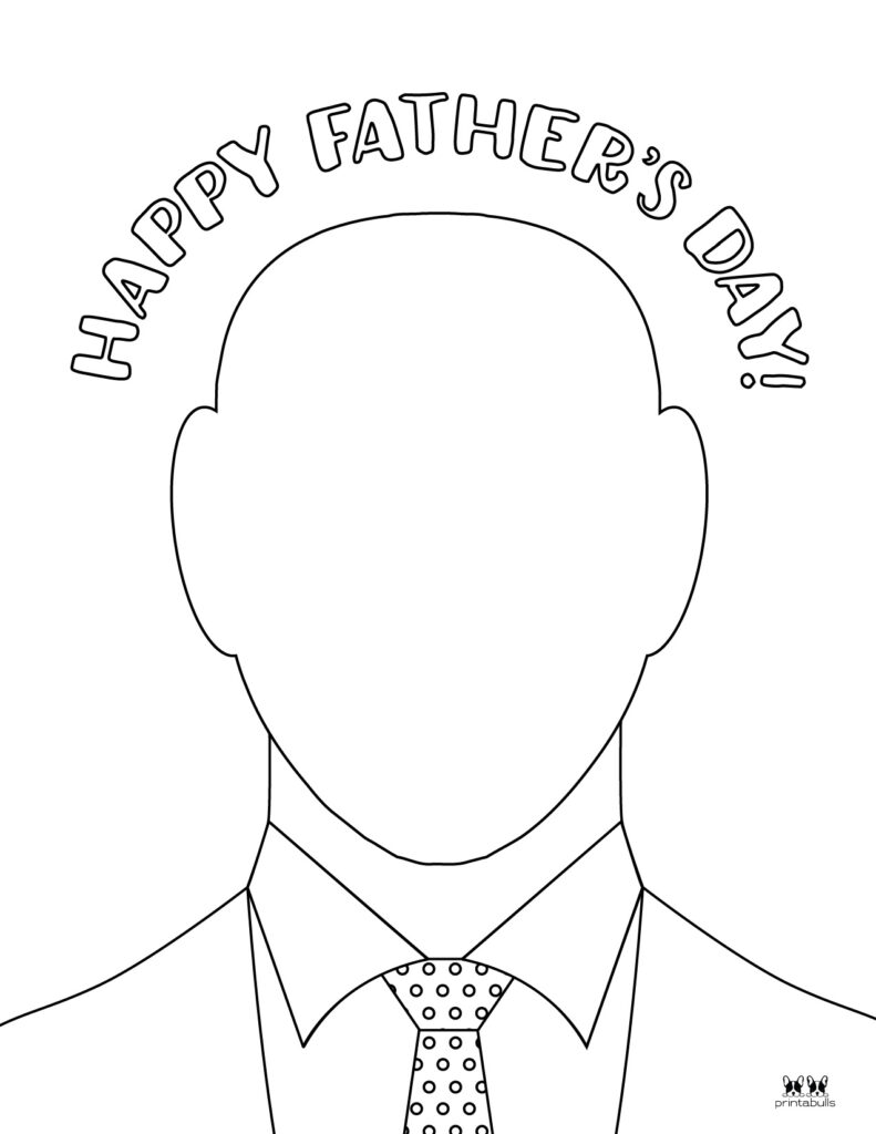 Printable Father's Day Coloring Page-Page 2