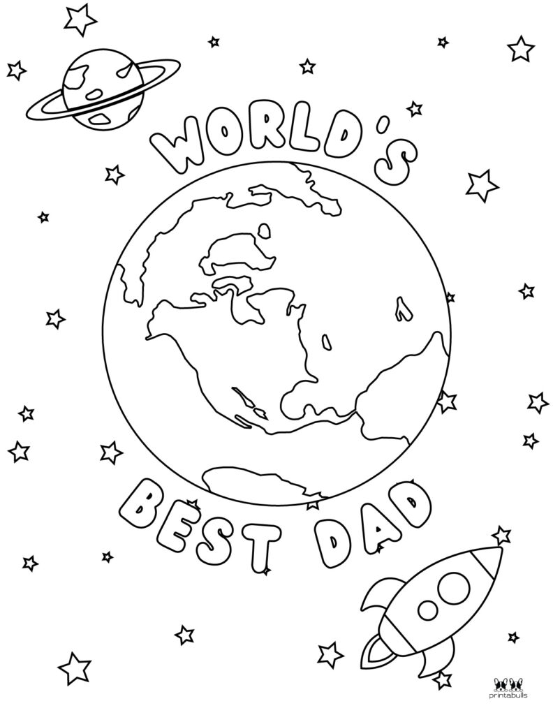 father s day coloring pages 10 free pages printabulls