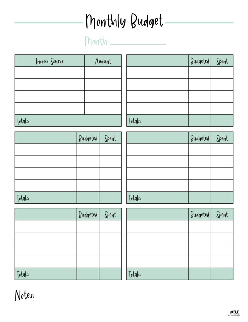 Monthly Budget Template-Page 13