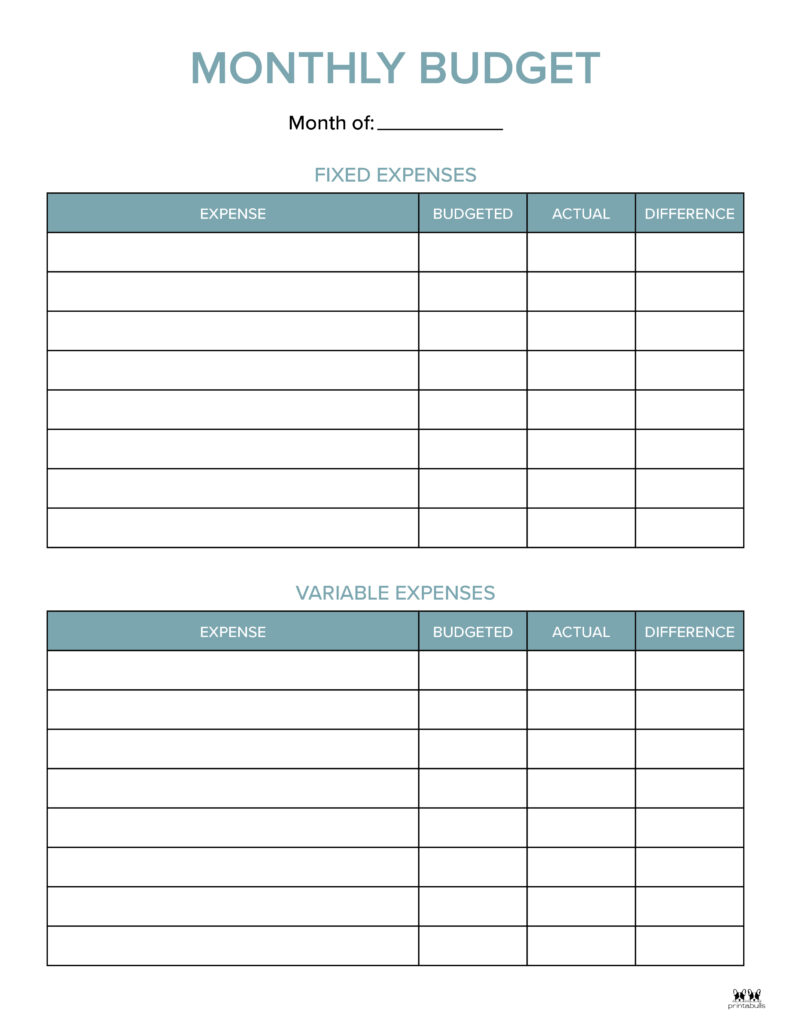 Monthly Budget Template-Page 7