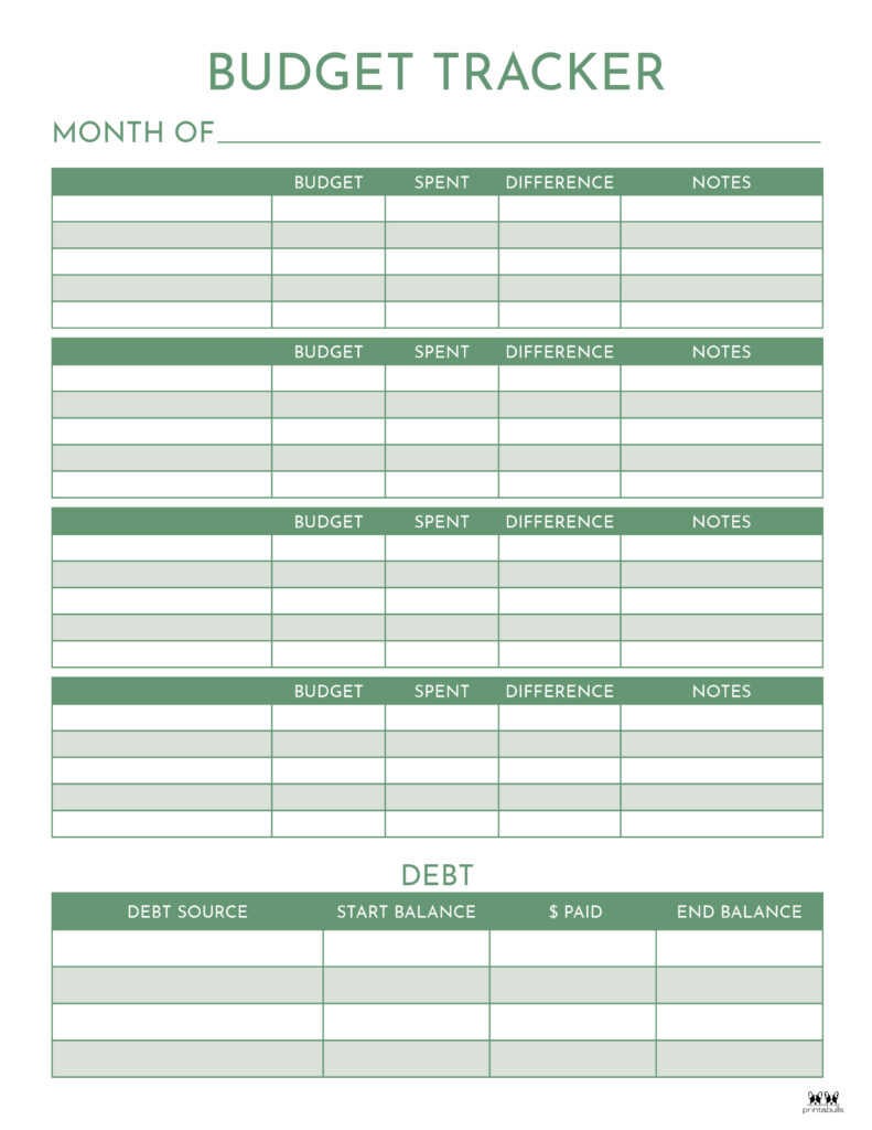 Monthly Budget Template-Page 8
