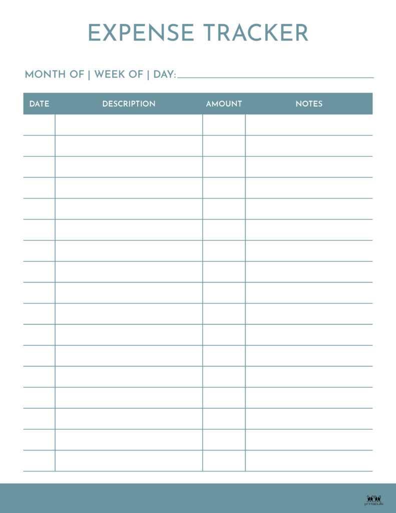 Printable Expense Tracker-Page 11