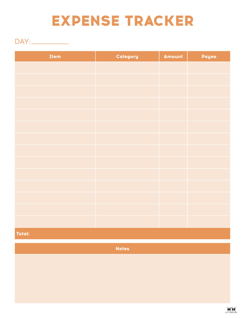 Printable Expense Tracker-Page 12