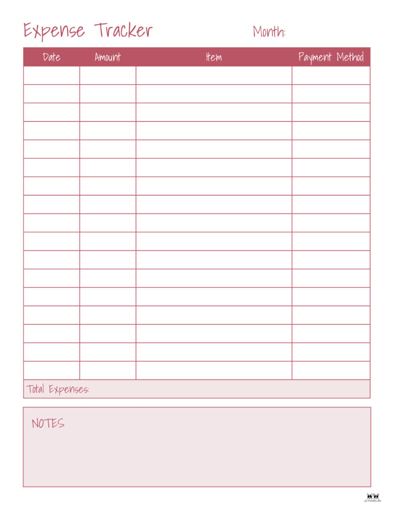 Printable Expense Tracker-Page 13
