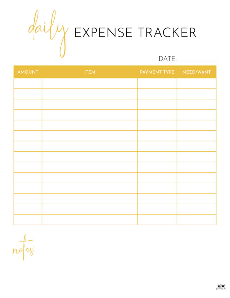 Printable Expense Tracker-Page 17