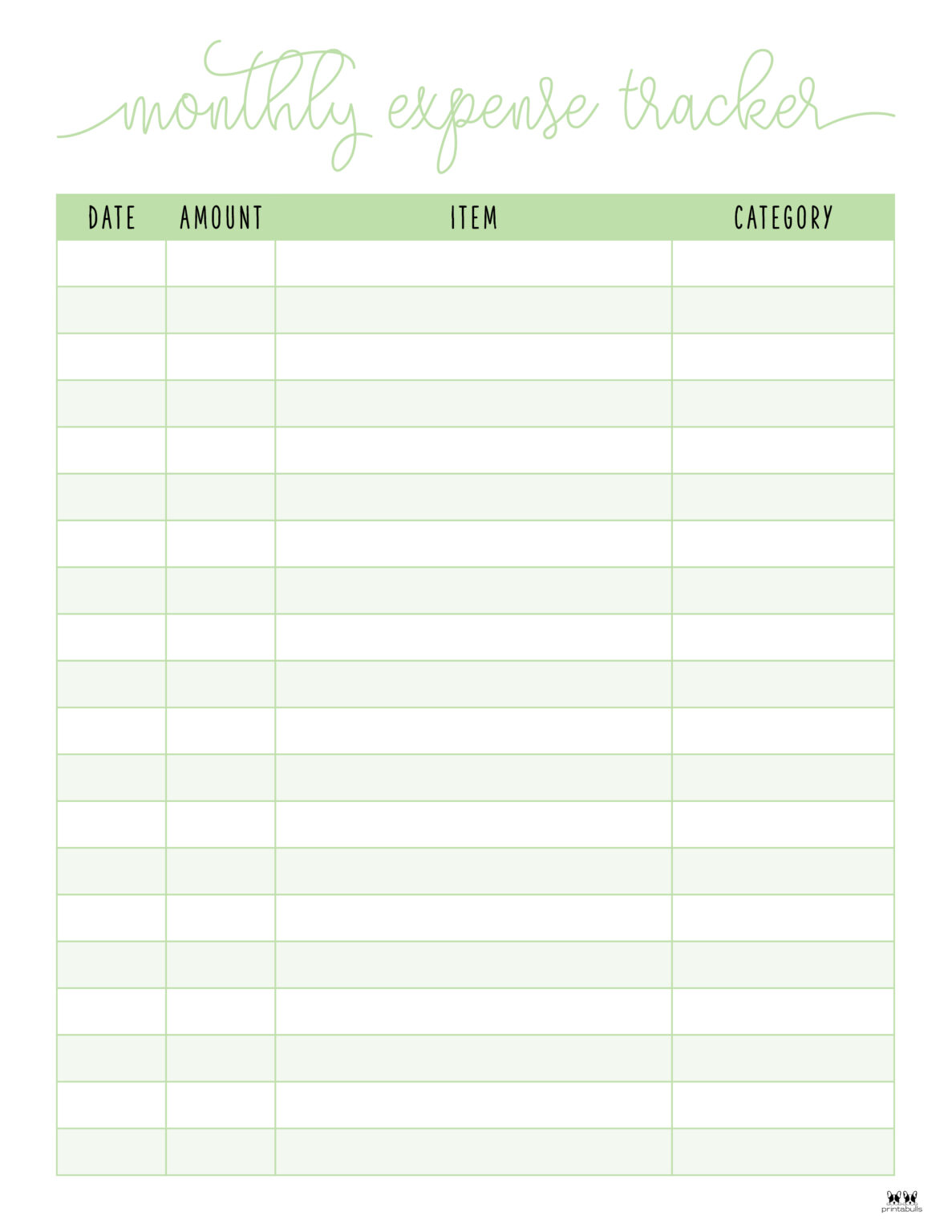 free printable monthly expense tracker printable free printable monthly expense tracker printable