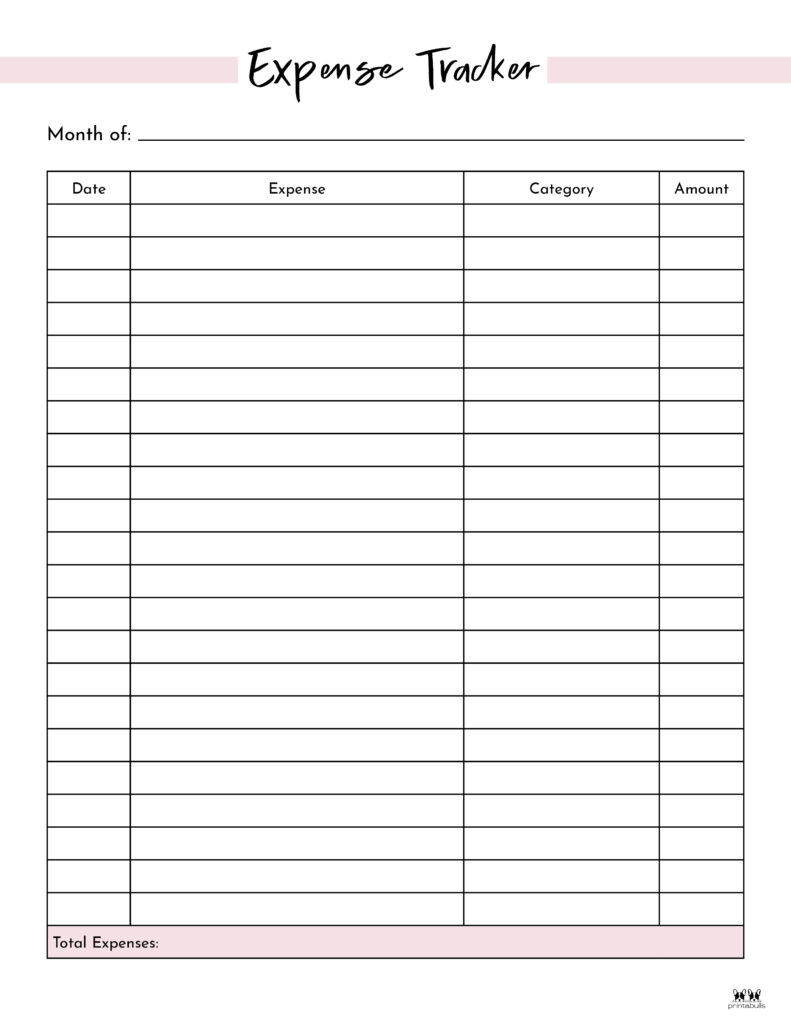 Printable Expense Tracker-Page 7