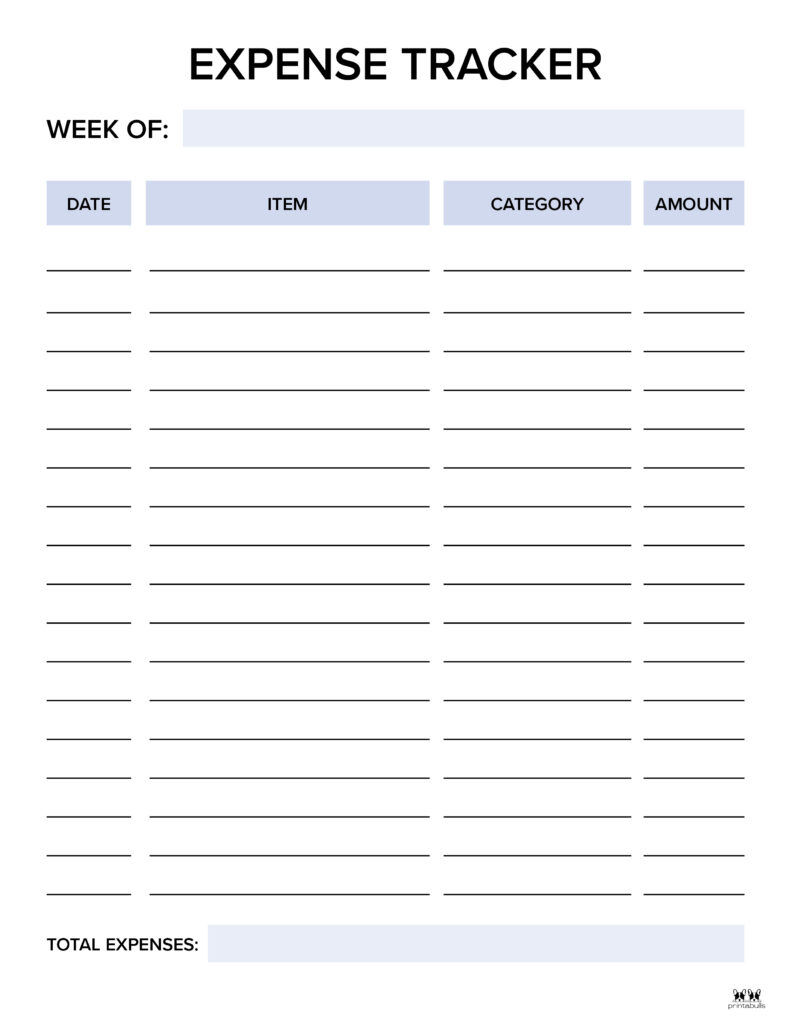 Printable Expense Tracker-Page 9