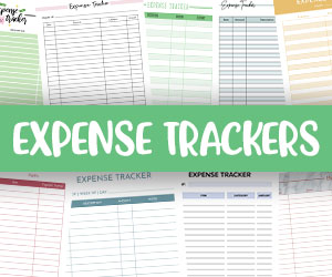 Expense Tracker Printables - 20 FREE Options | Printabulls