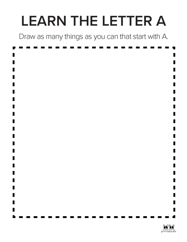 Letter A Worksheet-Page 15