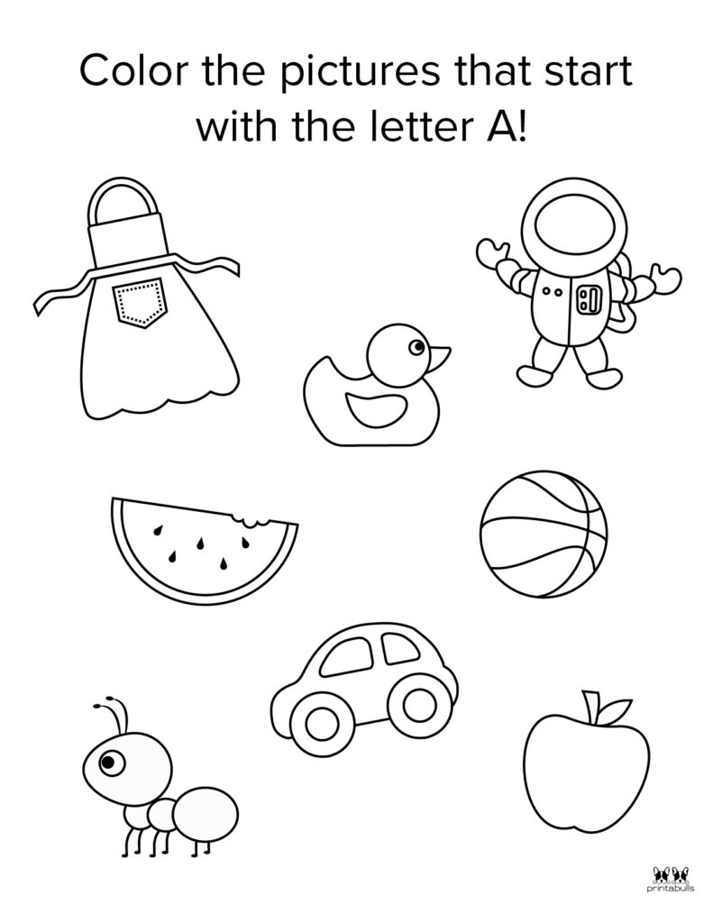 Letter A Worksheet-Page 32