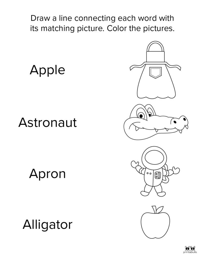 Letter A Worksheet-Page 35