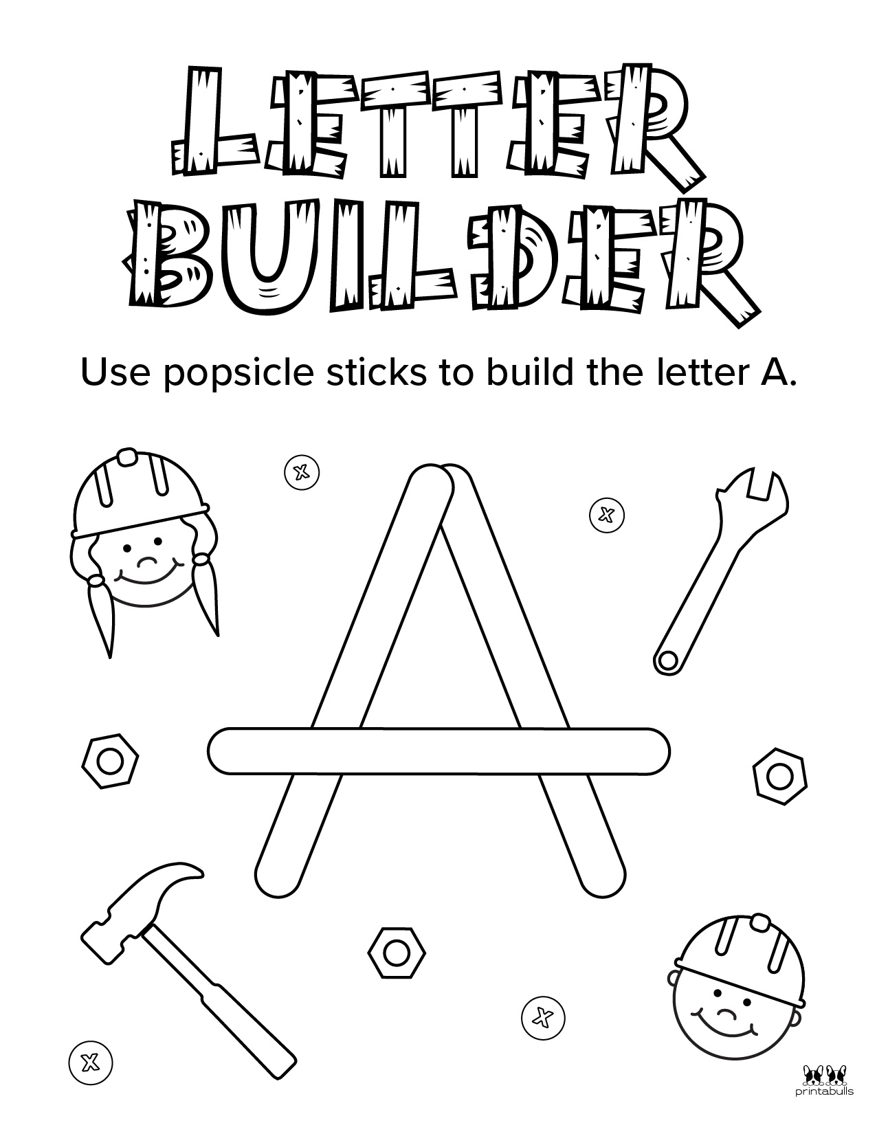 Letter A Worksheets - 50 FREE Printables | Printabulls