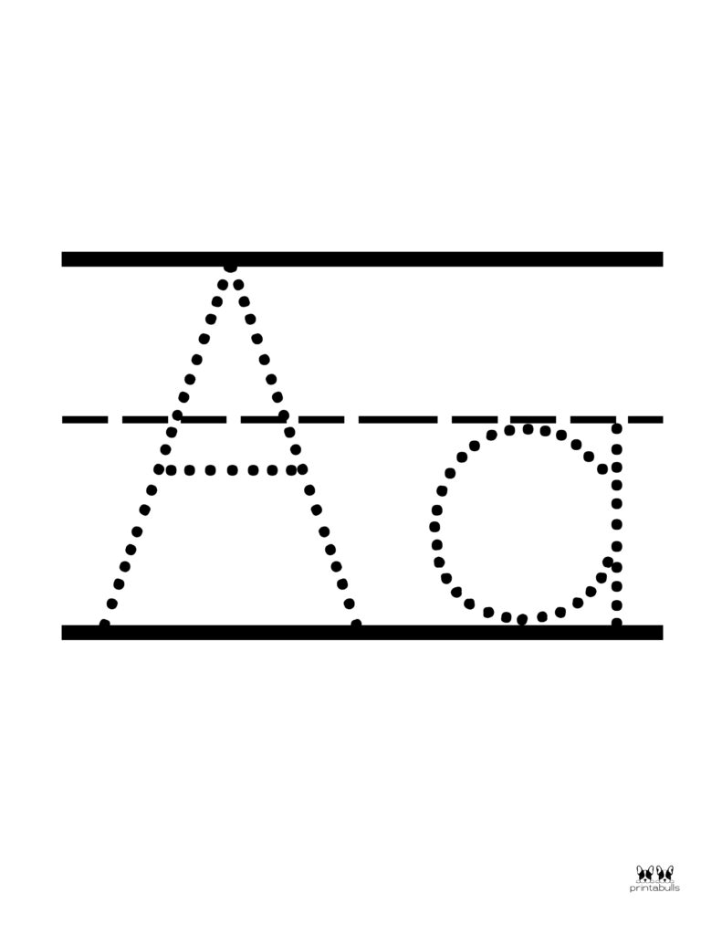 Letter A Worksheets  50 FREE Printables  Printabulls