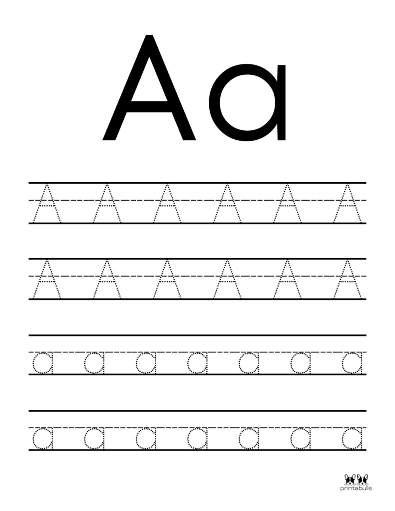 Letter A Worksheet-Page 8